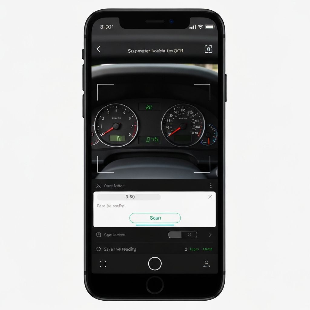Mobilná aplikácia - fotenie tachometra